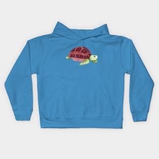 Watercolor Turtle Kids Hoodie